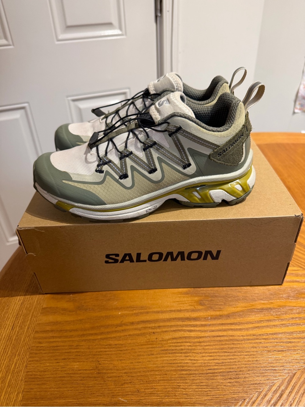 Salomon XT-Rush Utility Turtledove Deep Lichen Green Women’s 6 Men’s 5 w/ Box